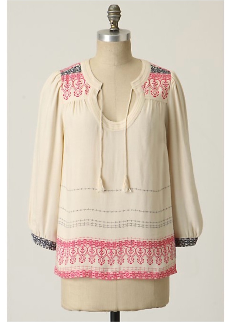 Anthropologie | 4 Edmé &
Esyllte Bohemian Moroccan Blouse